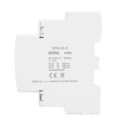 Styk pomocniczy do styczników SPM-05-11 EXTA STM 5A NO+ NC TYP: SPM-05-11 ZAMEL (EXT10000312-WUN)